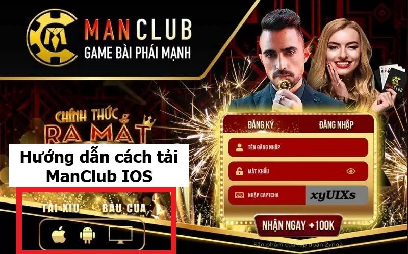 Tải Manclub nhanh chóng với thiết bị IOS